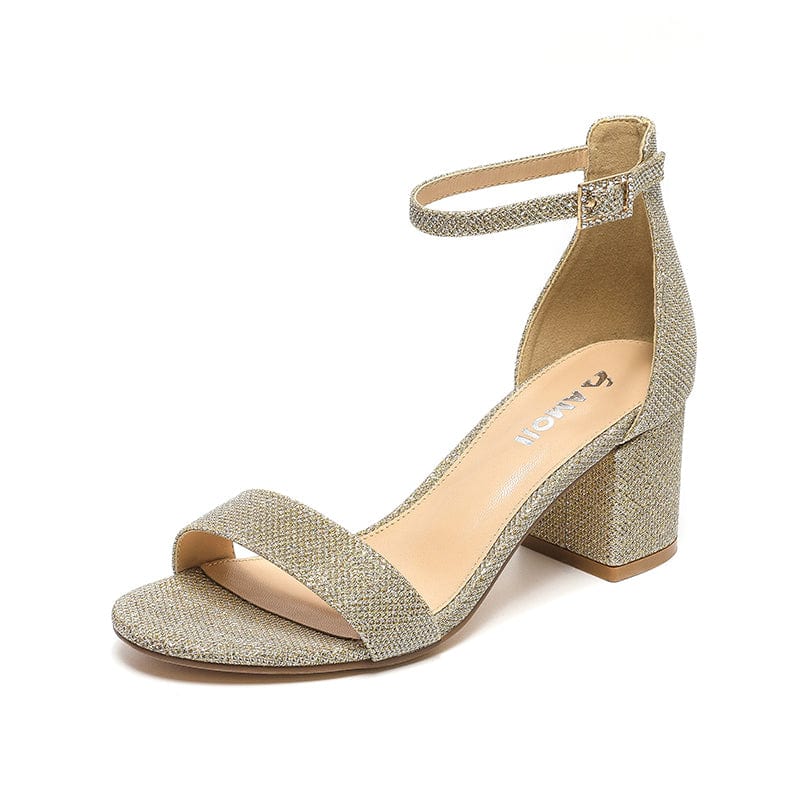 Roem[ロエム] Strappy Sandals Pumps RAID Ashby Sandals with Bubble Heel - Deeswoman